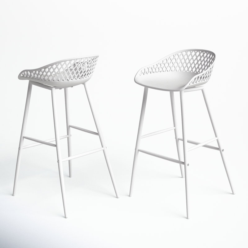 AllModern Newark Patio Bar Stool & Reviews Wayfair